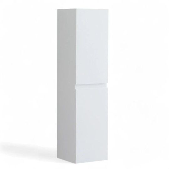 White TALL UNIT 1200MM Bathroom Wall Hung Cabinet Storage Shelf Furnit