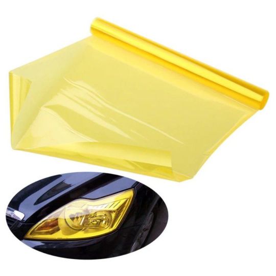 Yellow Car Light film Sticker Headlight